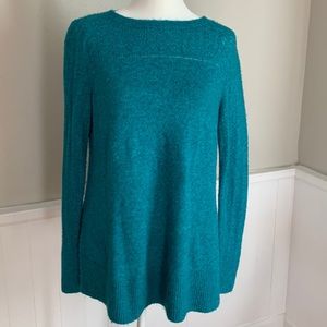 LOFT turquoise sweater. Size Medium. Good condition.